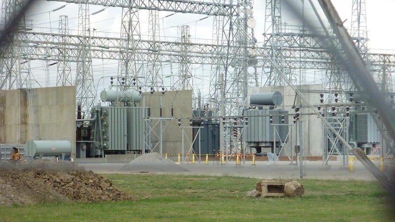 Figure 1. Electrical substation. Image used courtesy of Wikipedia.