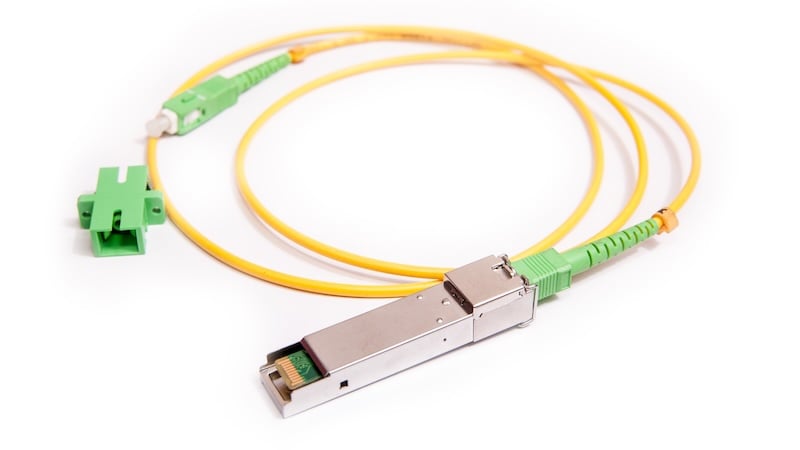 Small form-factor pluggable (SFP) optical transceivers combine
heat-generating electronics with highly sensitive optical components.