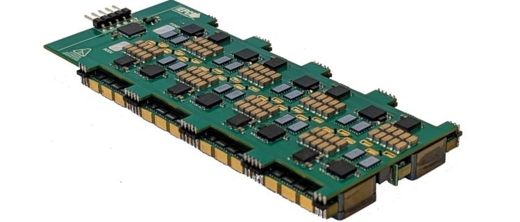 Photo of the EPC91123, 6 kW, 800 VDC to 12.