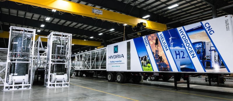 Hydria Gas Technologies trailer and microgrid systems
