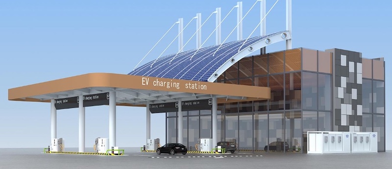 Public PV + Storage + Charging” (PSC) integrated system
